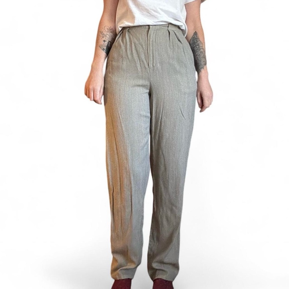 Vintage Lizsport 80s High waisted trousers